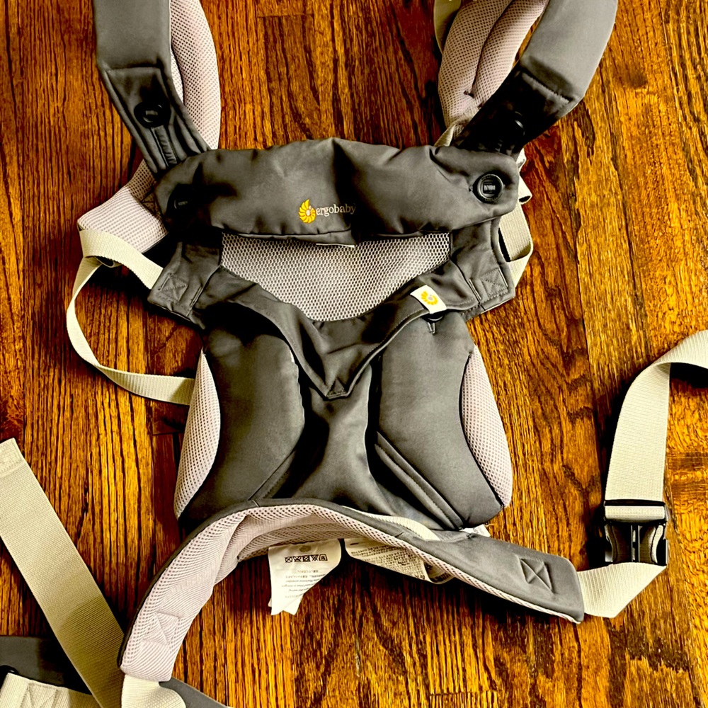 Ergo baby 360 EUC with infant attachments